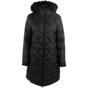 ALPINE PRO OLEWA Női kabát, fekete, veľkosť XL