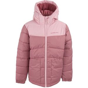 ALPINE PRO CLASO Gyerek kabát, rózsaszín, veľkosť 152-158