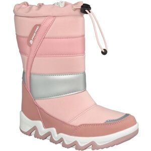 ALPINE PRO AGUDO Lány bélelt cipő, rózsaszín, veľkosť 32