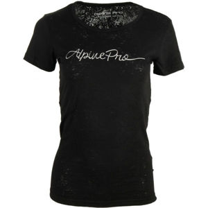 ALPINE PRO BELENA Női póló, fekete, méret