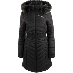 ALPINE PRO CALANA Női kabát, fekete, veľkosť XL