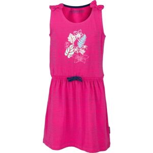 ALPINE PRO FRIEDO Lány ruha, rózsaszín, veľkosť 116-122