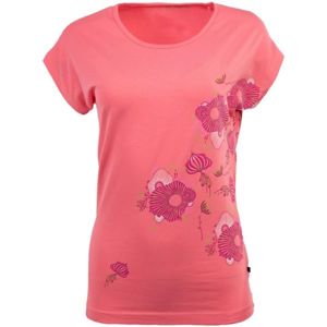 ALPINE PRO ARMANA 4 rózsaszín S - Női póló