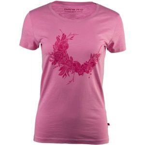 ALPINE PRO SVEVA rózsaszín S - Női póló