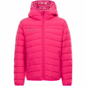 ALPINE PRO PANOSO Lány kabát, rózsaszín, veľkosť 116-122