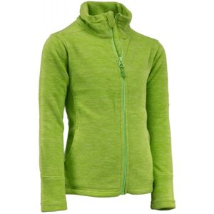 ALPINE PRO RIMLO zöld 128-134 - Gyerek pulóver