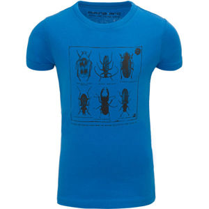 ALPINE PRO SHANTO Fiú póló, kék, veľkosť 128-134
