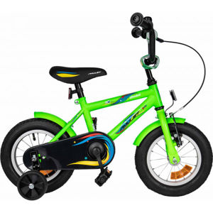 Amulet Gyerek kerékpár Gyerek kerékpár, fényvisszaverő neon, méret 12" (90–110 cm)