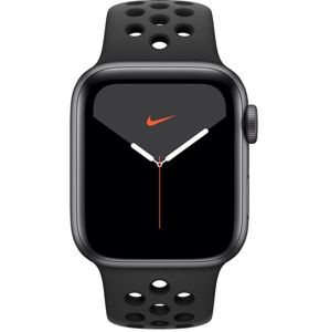 Karórák Apple Apple Watch  Series 5 GPS, 40mm Space Grey Aluminium Case with Anthracite/Black  Sport Band