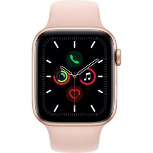 Karórák Apple Apple Watch Series 5   GPS, 44mm Gold Aluminium Case with Pink Sand