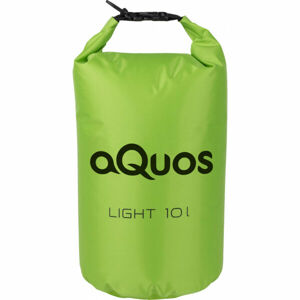 AQUOS LT DRY BAG 10L Vízhatlan zsák feltekerhető zárással, világoszöld, méret os