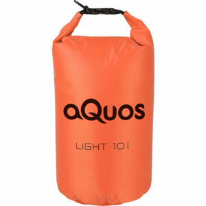 AQUOS LT DRY BAG 10L Vízhatlan zsák feltekerhető zárással, narancssárga, méret