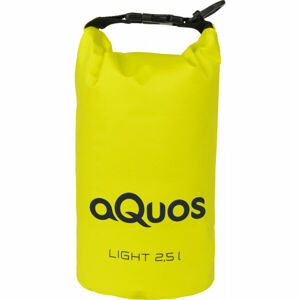 AQUOS LT DRY BAG 2,5L Vízhatlan zsák telefonzsebbel, sárga, méret os