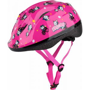 Arcore TIKKI Lány kerékpáros sisak, rózsaszín, veľkosť (49 - 51)