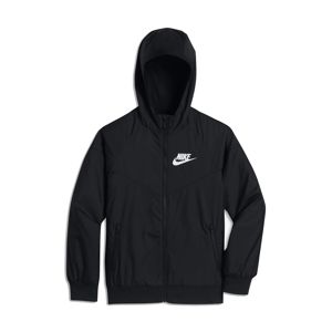 Nike B NSW WR JKT HD Kapucnis kabát - Fekete - XS