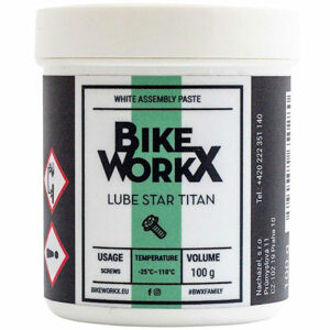 Bikeworkx LUBE STAR TITAN 100g Szerelőpaszta, , méret os