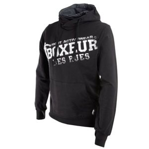 Boxeur des Rues GREYMEL ACTIVEWEAR HOODED SWEATSHIRT fekete L - Férfi pulóver