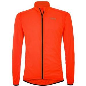 Briko FRESH PACKABLE Könnyű kerékpáros kabát, narancssárga, méret
