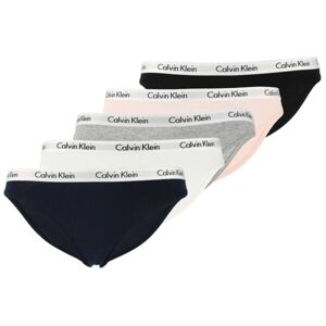 Calvin Klein CAROUSEL-BIKINI 5PK Női alsónemű, mix, veľkosť L