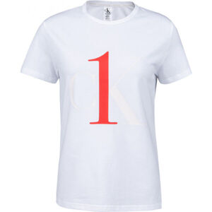 Calvin Klein S/S CREW NECK Női póló, fehér, veľkosť XS