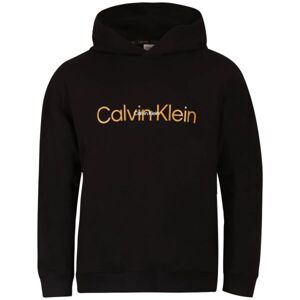 Calvin Klein EMB ICON HOL LOUNGE-L/S HOODIE Férfi pulóver, fekete, méret