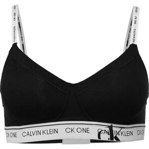 Calvin Klein FADED GLORY-LGHT LINED BRALETTE Sportmelltartó, fekete, veľkosť M