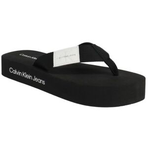 Calvin Klein FLATFORM FLIPFLOP Női filp-flop papucs, fekete, veľkosť 36