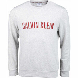 Calvin Klein L/S SWEATSHIRT Férfi pulóver, szürke, méret S
