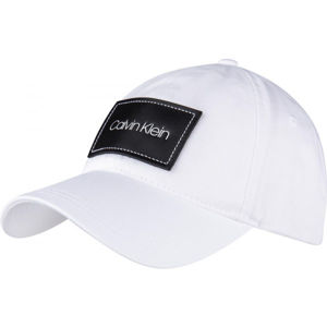 Calvin Klein LEATHER PATCH BB CAP fehér UNI - Férfi baseball sapka