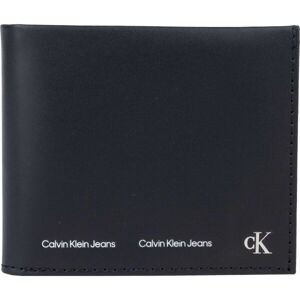 Calvin Klein LOGO STRIPE BIFOLD W/COIN Pénztárca, fekete, méret os
