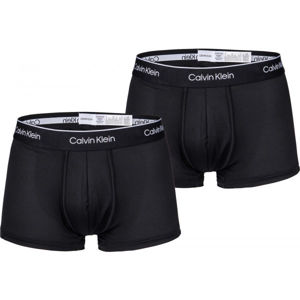 Calvin Klein LOW RISE TRUNK 2PK Férfi boxeralsó, fekete, veľkosť M