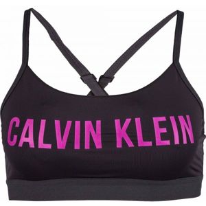 Calvin Klein LOW SUPPORT BRA fekete M - Sportmelltartó