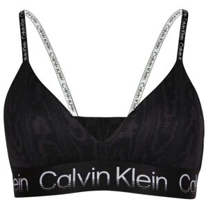 Calvin Klein LOW SUPPORTS SPORTS BRA Női sportmelltartó, fekete, méret XS