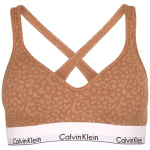 Calvin Klein BRALETTE LIFT Női sportmelltartó, barna, méret S