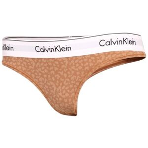 Calvin Klein THONG Női tanga alsó, narancssárga, veľkosť S