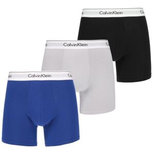 Calvin Klein MODERN STRETCH-BOXER BRIEF Férfi boxeralsó, mix, veľkosť S