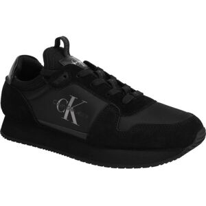 Calvin Klein RUNNER SOCK LACEUP NY-LTH Férfi szabadidőcipő, fekete, méret 42