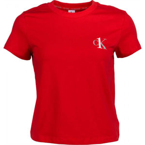 Calvin Klein S/S CREW NECK piros L - Női póló