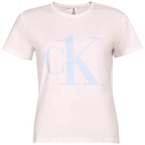 Calvin Klein S/S CREW NECK Női póló, fehér, veľkosť XL