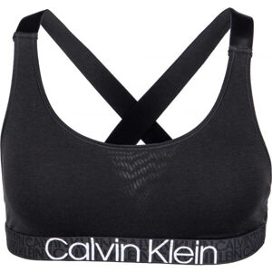 Calvin Klein UNLINED BRALETTE Női melltartó, fekete, veľkosť XS