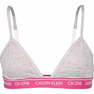Calvin Klein UNLINED TRIANGLE szürke M - Női melltartó