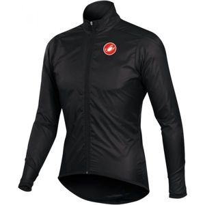 Castelli SQUADRA LONG JACKET fekete S - Férfi kerékpáros kabát