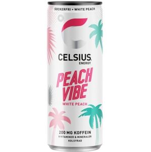 Erő- és energiaitalok CELSIUS Celsius 355ML Peach Vibe Energy drink