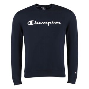 Champion CREWNECK SWEATSHIRT Férfi pulóver, sötétkék, veľkosť L