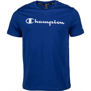Champion CREWNECK T-SHIRT kék XXL - Férfi póló