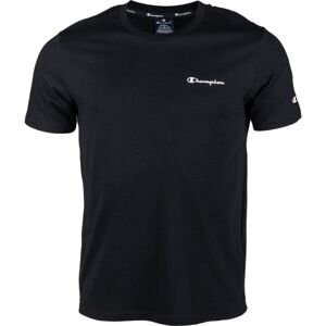 Champion CREWNECK T-SHIRT Férfi póló, fekete, veľkosť L