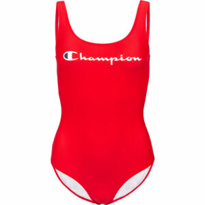 Champion SWIMMING SUIT Női egyrészes fürdőruha, piros, méret