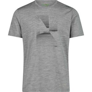 CMP T-SHIRT Férfi póló, szürke, méret XL