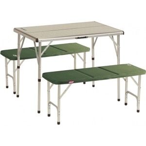 Coleman PACK-AWAY TABLE FOR 4 Kemping asztal és pad, szürke, veľkosť os