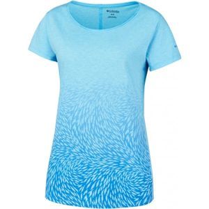 Columbia OCEAN FADE SHORT SLEEVE TEE kék XL - Női póló